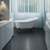 12 x 12 Inch Black Interlocking Deck Tiles Plastic Waterproof Outdoor All Weather Anti-slip Bathroom Shower Balcony Porch Strong Weight Capacity Upto
