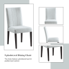 Carena White Finish Side Chair (Set of 2)