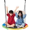 VEVOR Tree Swing 40In Saucer Swing 750lbs Weight Capacity 900D Oxford Multicolor