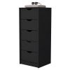 Dillon 5 Narrow Drawer Dresser, Tall Chest of Drawers