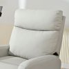 Rocking Recliner Chair,360 Degree Swivel Nursery Rocking Chair,Glider Chair,Modern Small Rocking Swivel Recliner Chair for Bedroom