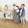 LED Kids Bookshelf and Toy Storage, Kids Bookcase with Storage, Kids Toy Storage Organizer, Bookshelf for Kids, Book Shelf for Kids Rooms and Bedroom