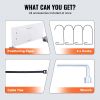 VEVOR Garage Storage Shelving, 2 Pack, 6 x 2 ft Heavy Duty Garage Shelves Wall Mounted