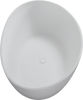 63" Freestanding Solid Surface Bathtub