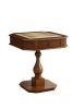 Bishop Cherry Finish Reversible Chess Checker Game Table w/Game Tray (Chess Fingures Not Included)