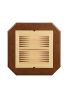 Bishop Cherry Finish Reversible Chess Checker Game Table w/Game Tray (Chess Fingures Not Included)