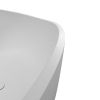 63" Freestanding Solid Surface Bathtub