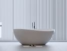 63" Freestanding Solid Surface Bathtub