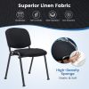 Office Chair with Metal Frame and Padded Cushions for Conference Room