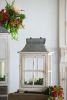 Wooden Candle Lantern Decorative, Hurricane Lantern Holder Decor for Indoor Outdoor, Home Garden Wedding