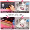VEVOR Electric Cotton Candy Machine, 1000W Candy Floss Maker, Commercial Cotton Candy Machine with Stainless Steel Bowl, Sugar Scoop, and Drawer