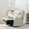 Rocking Recliner Chair,360 Degree Swivel Nursery Rocking Chair,Glider Chair,Modern Small Rocking Swivel Recliner Chair for Bedroom