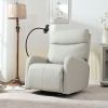 Rocking Recliner Chair,360 Degree Swivel Nursery Rocking Chair,Glider Chair,Modern Small Rocking Swivel Recliner Chair for Bedroom