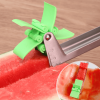 Watermelon Knife Stainless Steel Pinwheel Design Easy To Cut Watermelon Slices Kitchen Gadgets Salad Fruit Slicing Knife Tool