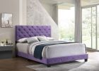 Transitional Purple Full Bed With Support