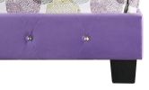 Transitional Purple Full Bed With Support