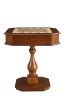 Bishop Cherry Finish Reversible Chess Checker Game Table w/Game Tray (Chess Fingures Not Included)