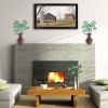 "Mail Pouch Barn" By Billy Jacobs, Printed Wall Art, Ready To Hang Framed Poster, Black Frame