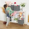 LED Kids Bookshelf and Toy Storage, Kids Bookcase with Storage, Kids Toy Storage Organizer, Bookshelf for Kids, Book Shelf for Kids Rooms and Bedroom